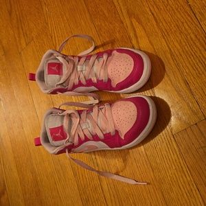Girls Pink Nike Jordans